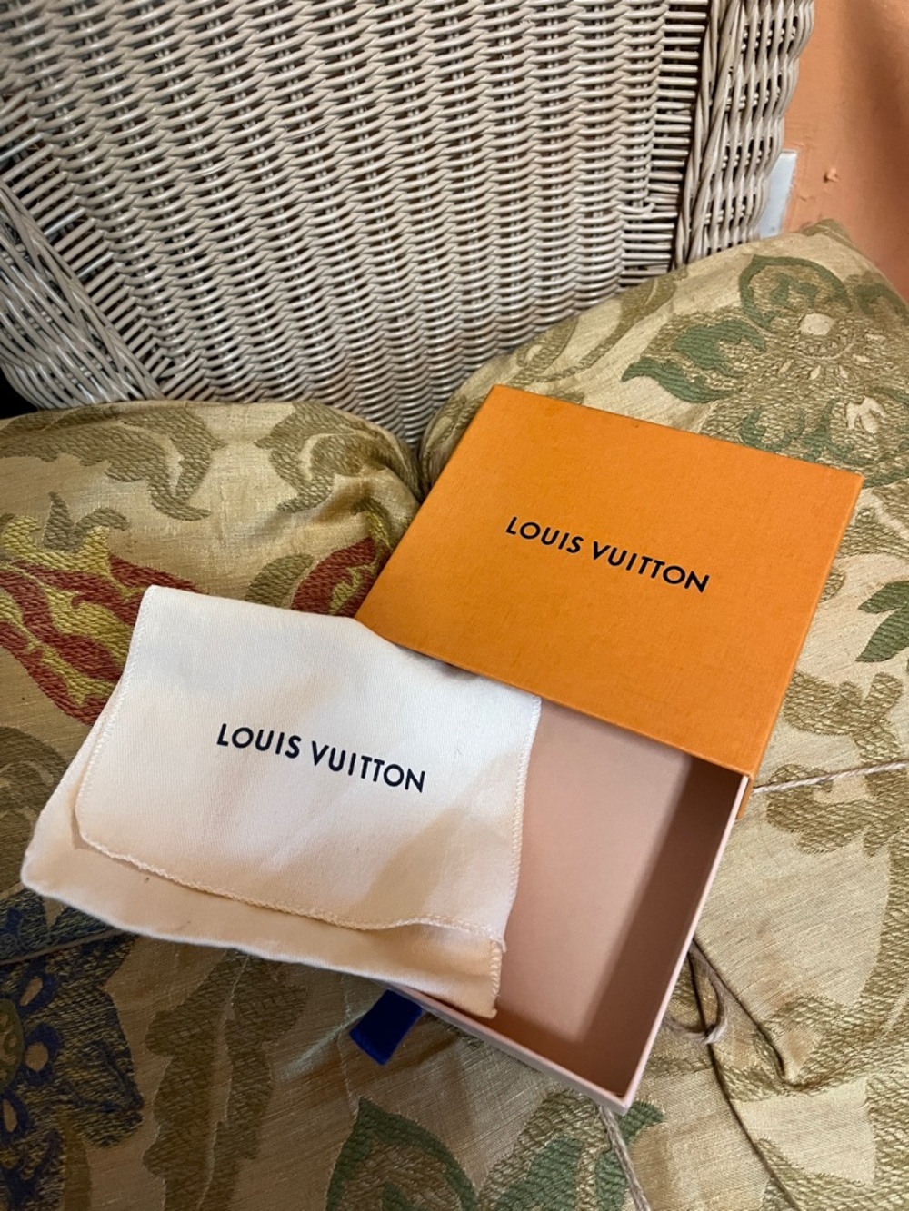 Louis Vuitton gift box with dust bag
